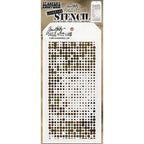 Tim Holtz Layering Stencil HALFTONE THS144
