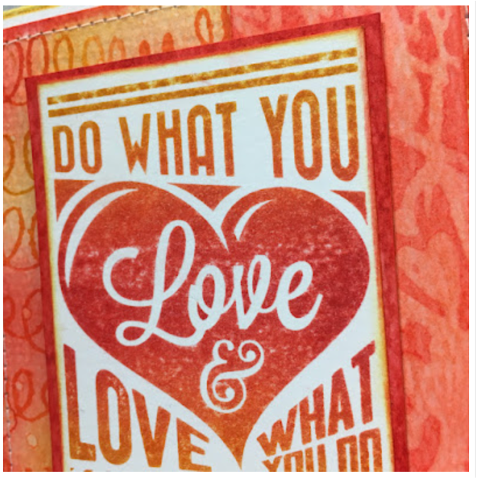 Tim Holtz Layering Stencil HEARTSTRUCK THS073 love