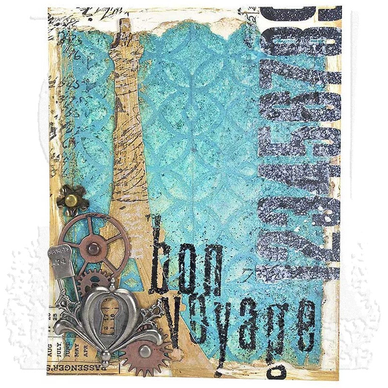 Tim Holtz Layering Stencil LATTICEWORK THS019 eiffel