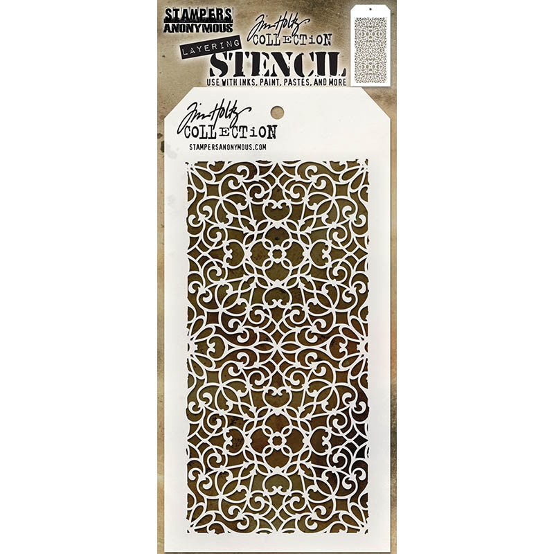 Tim Holtz Layering Stencil ORNATE THS076
