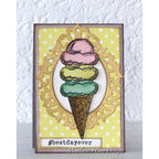 Tim Holtz Layering Stencil Polkadot ths068 ice cream