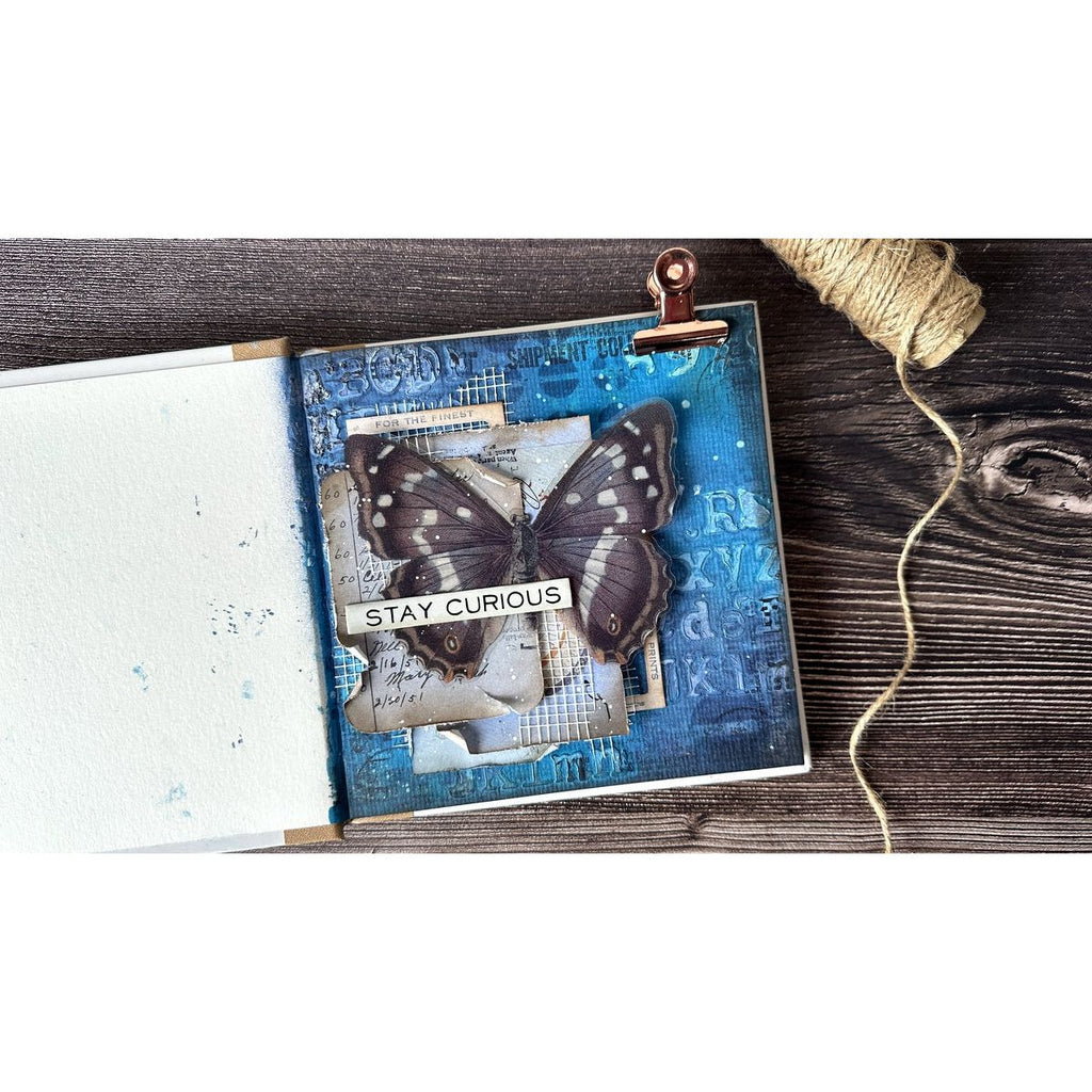 Tim Holtz Layering Stencil SCREWED THS087 nature | color-code:ALT01