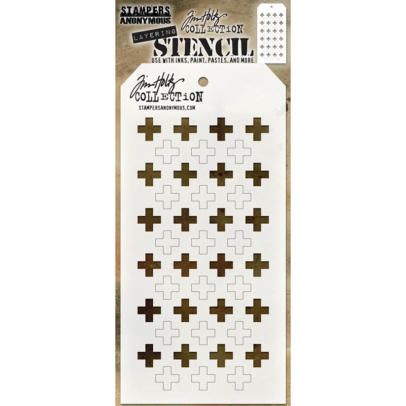 Tim Holtz Layering Stencil SHIFTER PLUS THS122