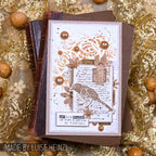 Tim Holtz Layering Stencil Scribbles ths036 bird