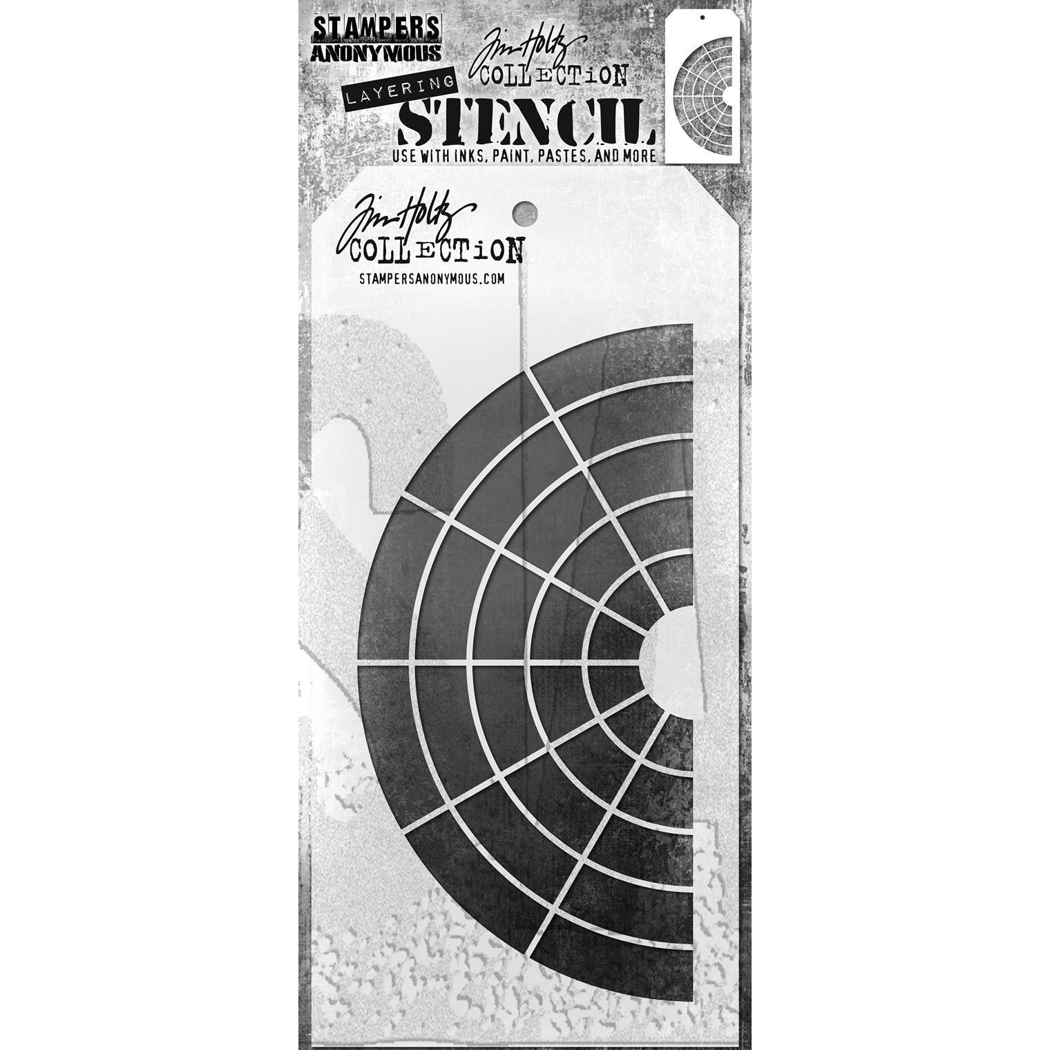 Tim Holtz Layering Stencil Wheel ths179