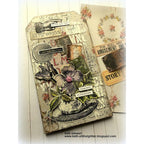 Tim Holtz MINI STENCIL SET 29 MST029 flowers | color-code:ALT01