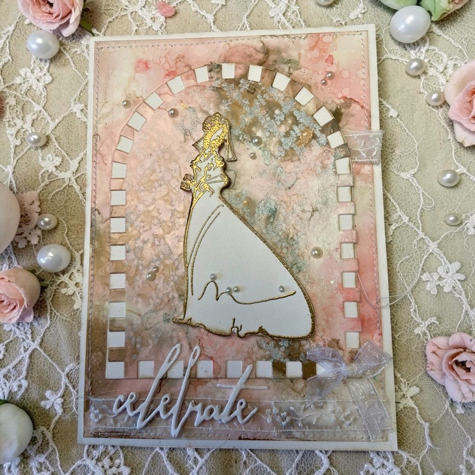 Tim Holtz Sizzix Handwritten Celebrate Thinlits Dies 660215 celebrate