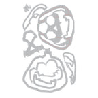 Tim Holtz Sizzix Layered Jack-O-Lantern Thinlits Die 662373 line art
