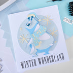 Tim Holtz Sizzix Mini Theodore and Accessories Colorize Thinlits Die Bundle inter wonderland
