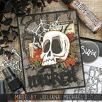 Tim Holtz Sizzix SPENCER Colorize Thinlits Dies 666001 skull