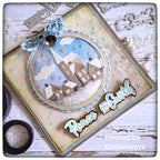 Tim Holtz Sizzix Snowglobe 2 Thinlits Die 662421 stars | color-code:ALT01