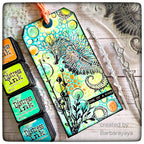 Tim Holtz Sizzix WILDFLOWERS Thinlits Die 661190 bubbles | color-code:ALT01