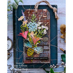 Tim Holtz Sizzix WILDFLOWER STEMS 1 Thinlits Die 664163 explore dream discover