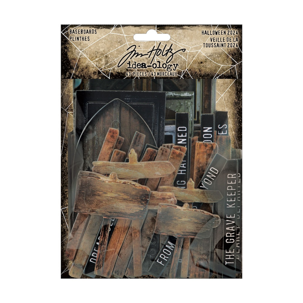 Tim Holtz idea-ology 2024 Halloween Baseboards th94390