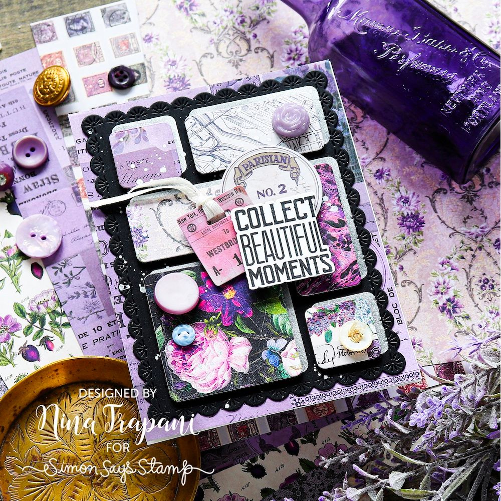 Tim Holtz idea-ology 8 x 8 Palette Paper Collection July 2026 I Want It All Bundle collect beautiful moments
