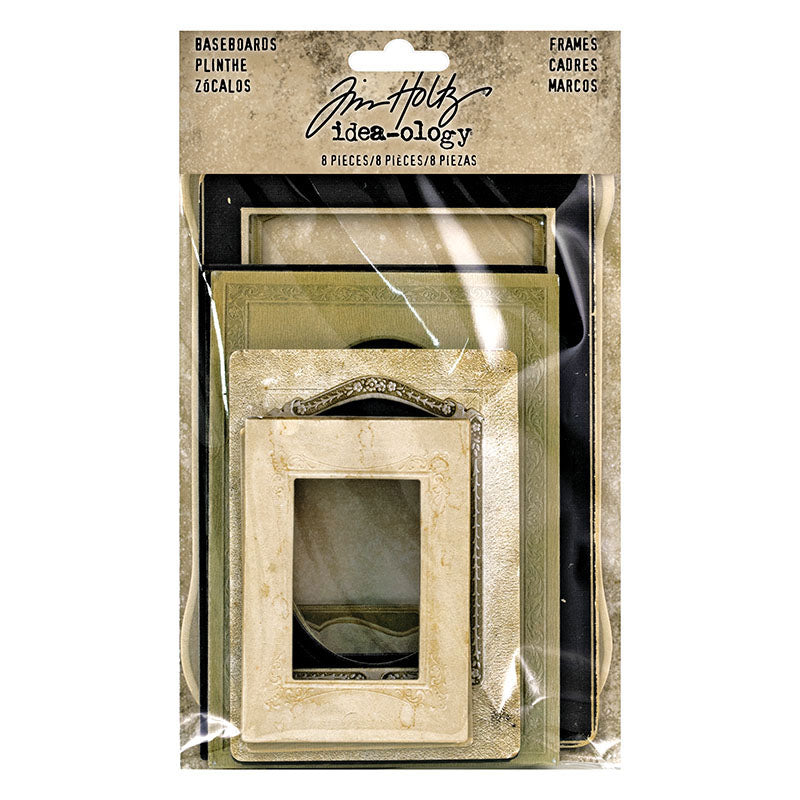 Tim Holtz idea-ology BASEBOARD FRAMES th93710