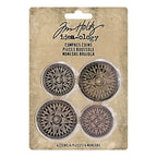 Tim Holtz idea-ology Compass Coins TH93061