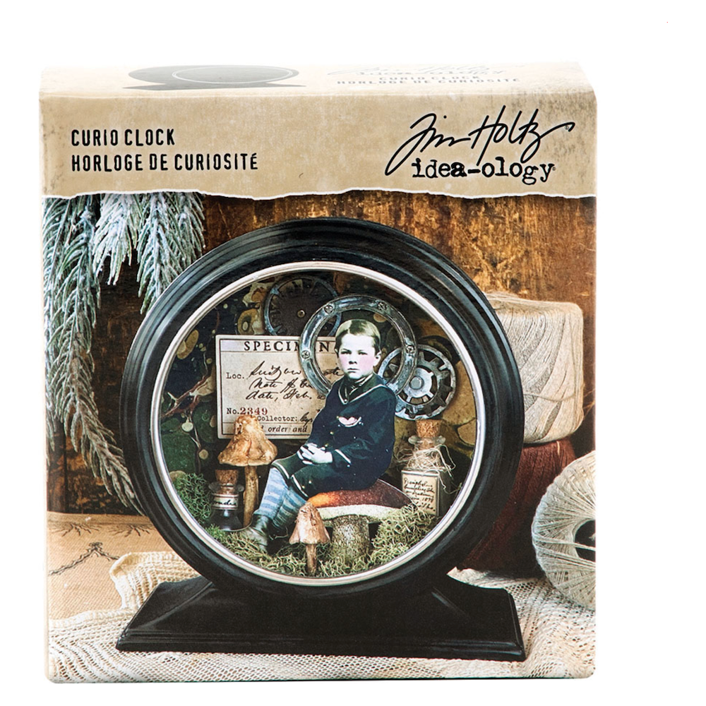 Tim Holtz idea-ology Curio Clock th94216