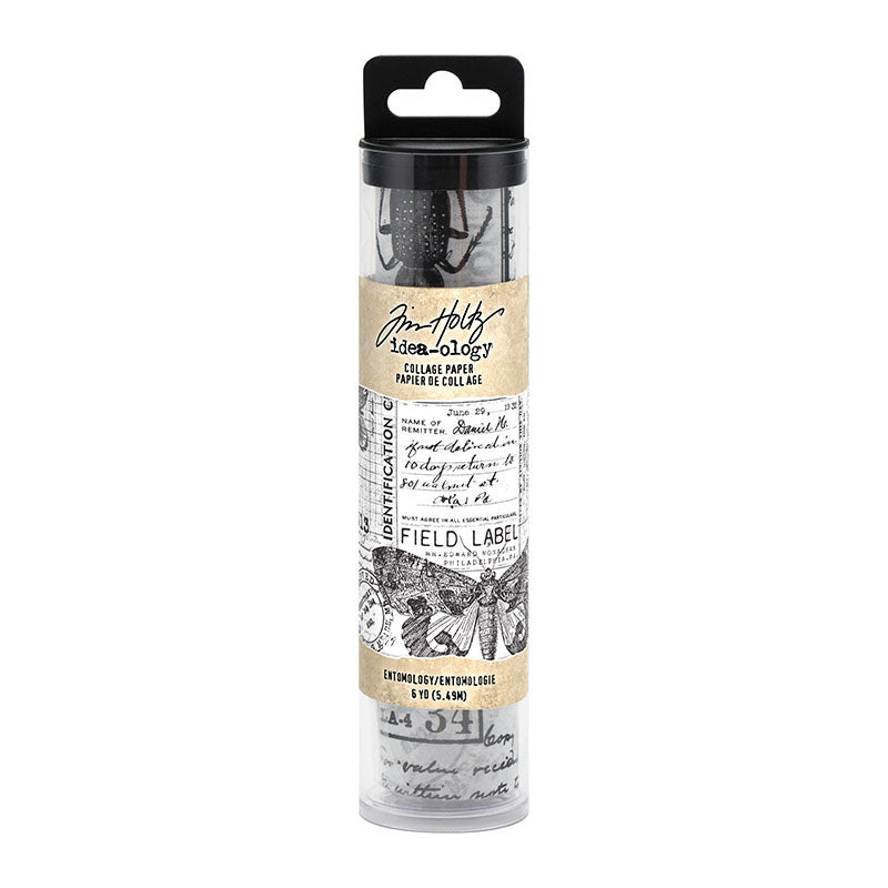 Tim Holtz idea-ology ENTOMOLOGY Collage Paper th94120