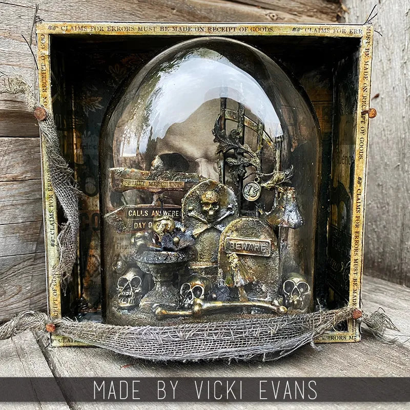 Tim Holtz idea-ology Gothic Gates th94343