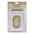Tim Holtz idea-ology LACE Baseboard Frames th93786