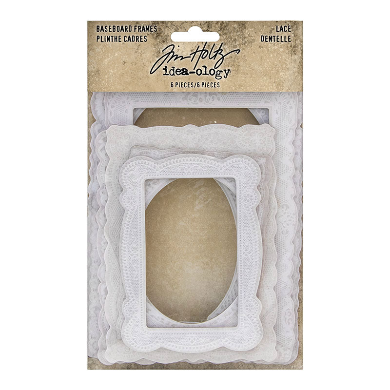 Tim Holtz idea-ology LACE Baseboard Frames th93786