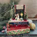 Tim Holtz idea-ology LANTERN th94199 snow