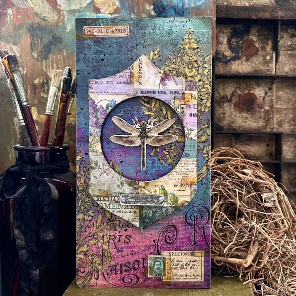 Tim Holtz idea-ology Organic Layers th94316 bold | color-code:ALT07