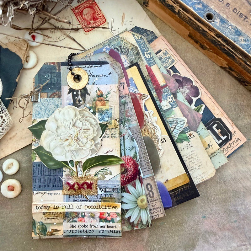 Tim Holtz idea-ology Organic Layers th94316 dog | color-code:ALT08