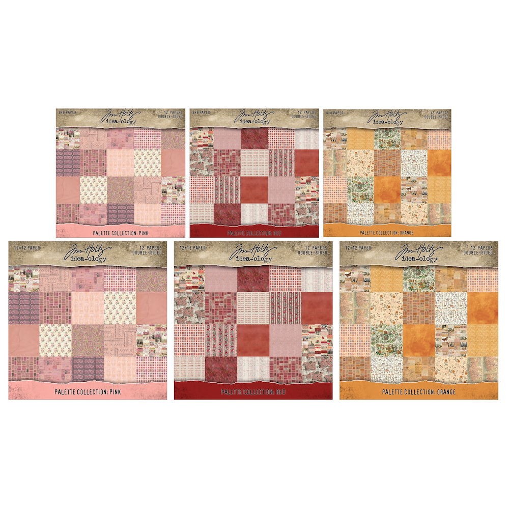Tim Holtz idea-ology Palette Paper Collection January 2026 I Want It All Bundle