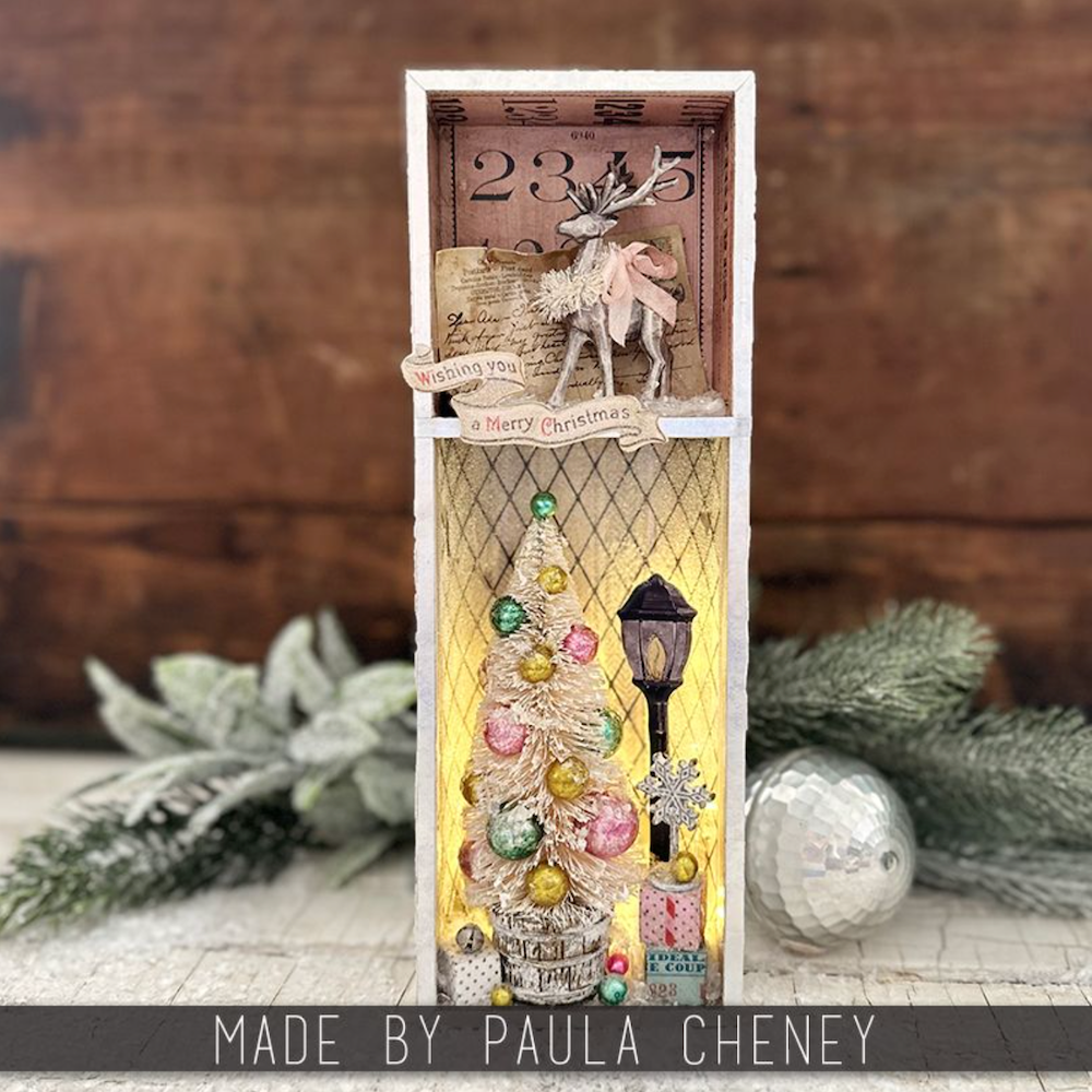 Tim Holtz idea-ology Vignette Divided Drawer th93793 paula 24