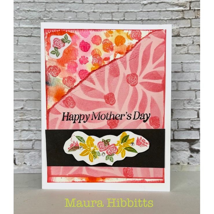 Simon Says Stamps and Dies Timeless Blossoms set971tb You Are My Favorite Mother's Day Card