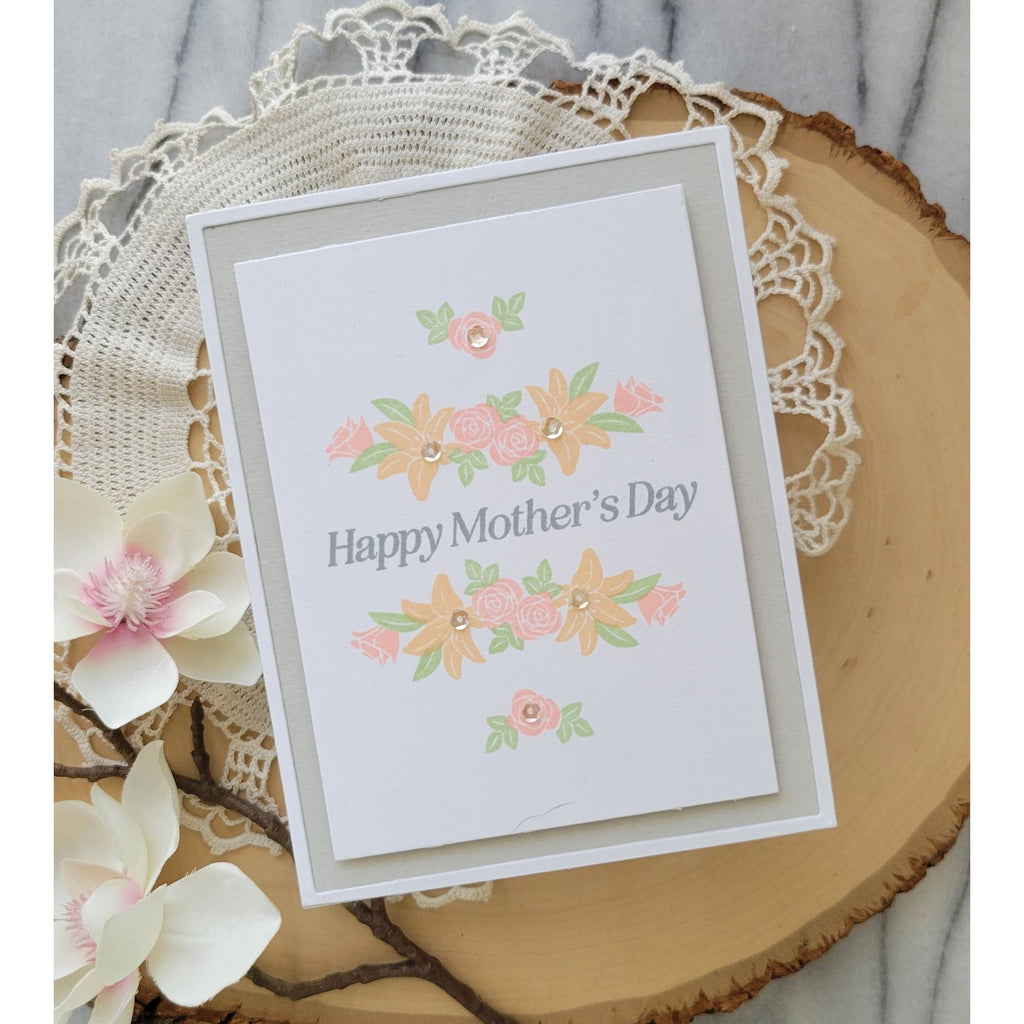 Simon Says Stamps and Dies Timeless Blossoms set971tb You Are My Favorite Mother's Day Card | color-code:ALT02