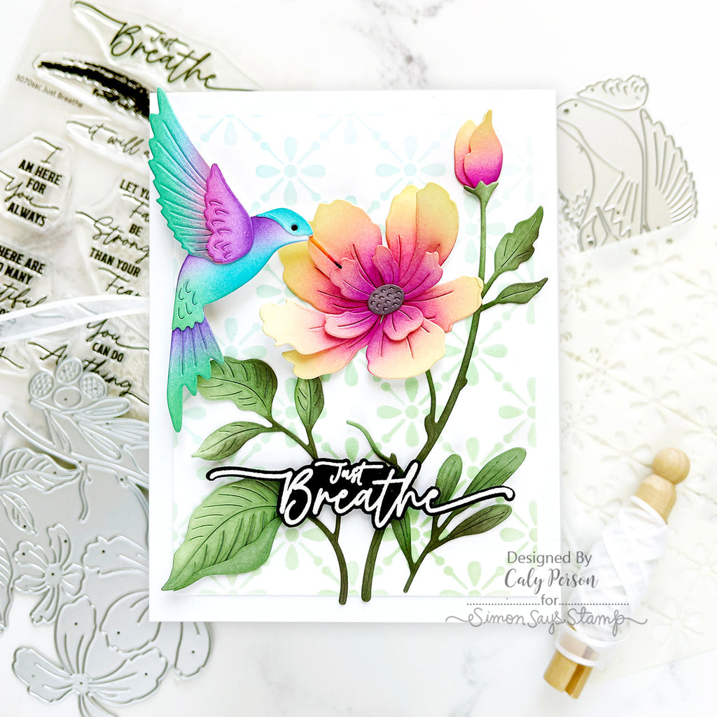 Simon Says Stamp Sunny Vibes Collection I Want It All Stencils set809st
