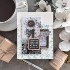 Simon Says Stamp Embossing Folder Modern Loop sf541 Friend Card | color-code:ALT04