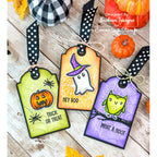 Tim Holtz Tiny Frights Stamps with Simon Says Stamp Dies Bundle settf25 Halloween Card