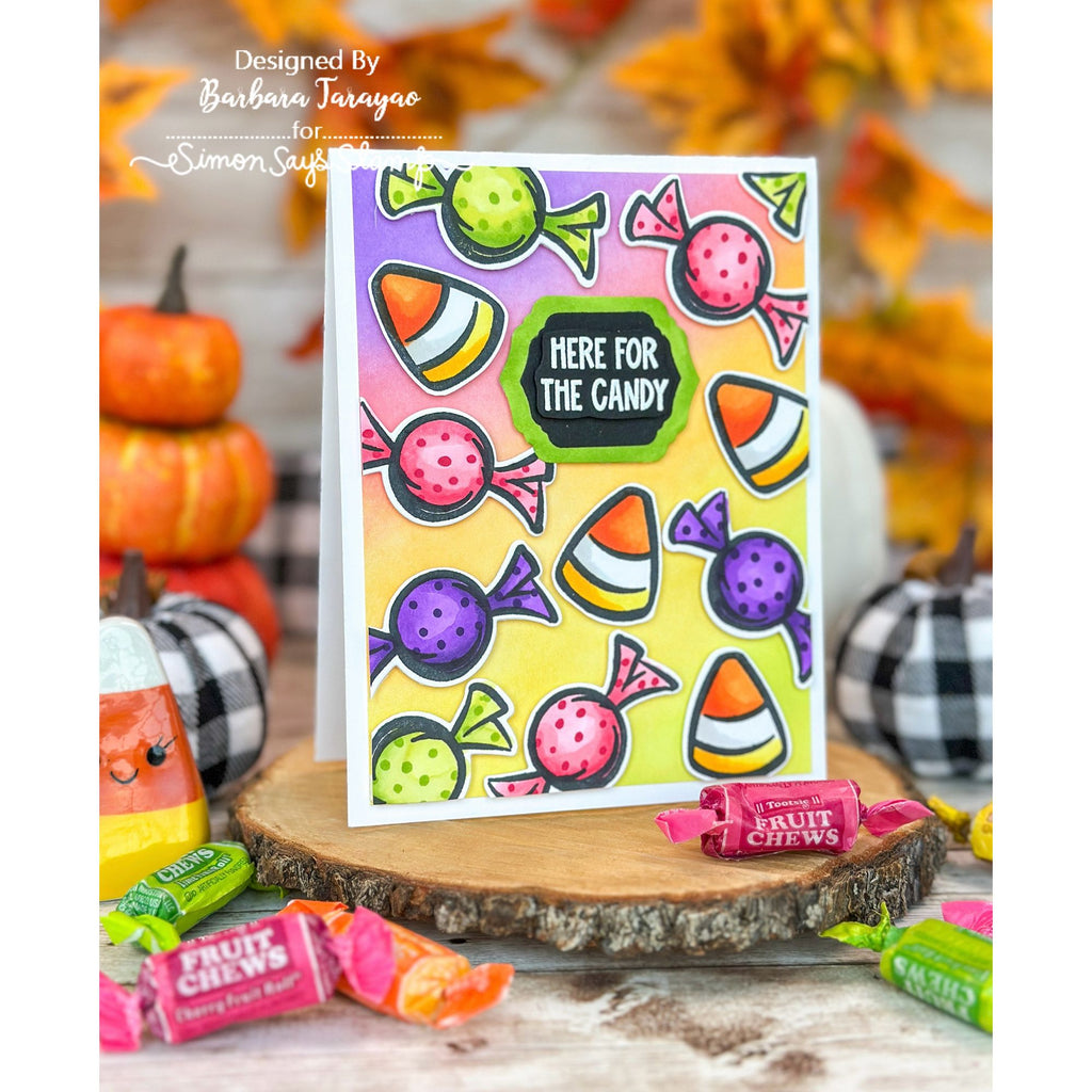 Tim Holtz Tiny Frights Stamps with Simon Says Stamp Dies Bundle settf25 Halloween Card | color-code:ALT02