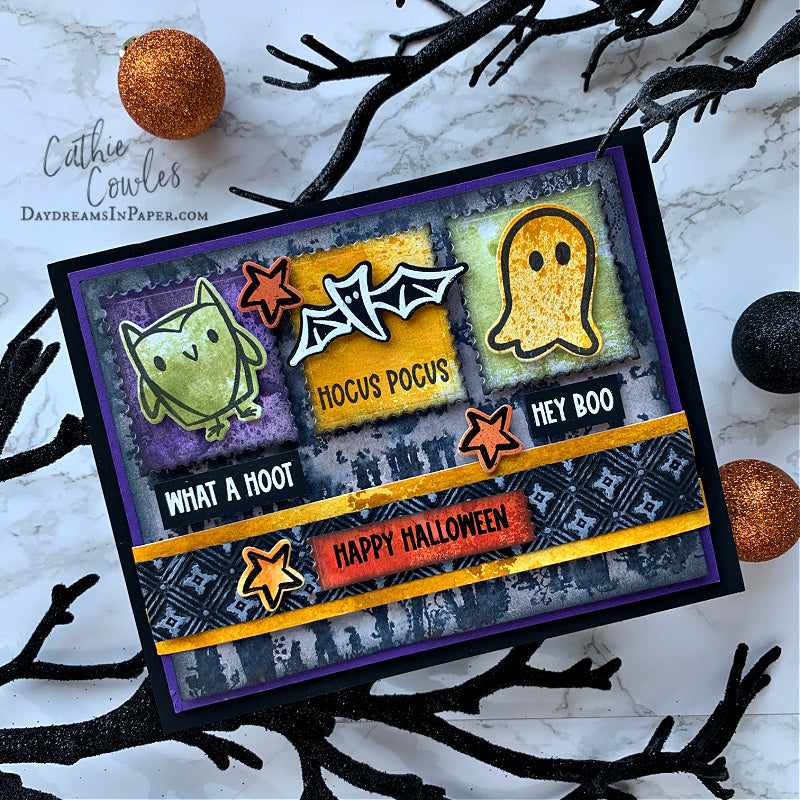 Simon Says Stamp Tiny Frights Wafer Dies 468sss Halloween Card
