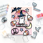 Tim Holtz Tiny Frights Stamps with Simon Says Stamp Dies Bundle settf25 Halloween Card | color-code:ALT03