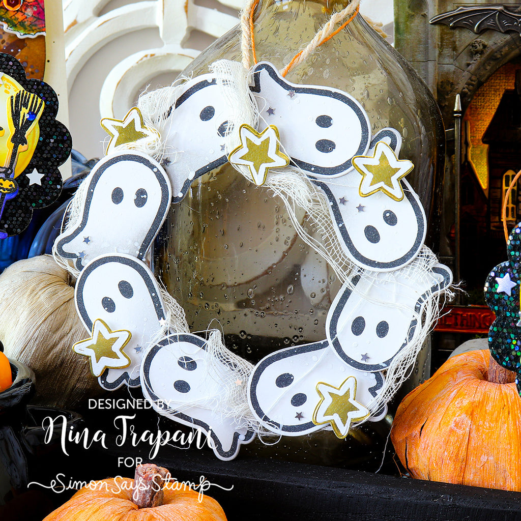 Tim Holtz Tiny Frights Stamps with Simon Says Stamp Dies Bundle settf25 Halloween Decor