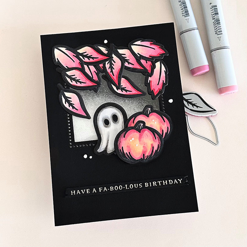 Simon Says Stamp Tiny Frights Wafer Dies 468sss Halloween Card