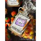Tim Holtz Tiny Frights Stamps with Simon Says Stamp Dies Bundle settf25 Halloween Treat Bag Tag