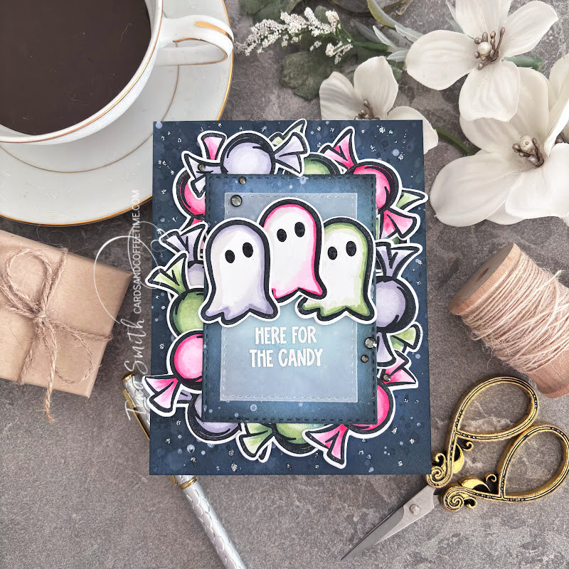 Tim Holtz Tiny Frights Stamps with Simon Says Stamp Dies Bundle settf25 Halloween Card | color-code:ALT05