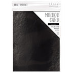 Tonic Glossy Black 8.5 x 11 Mirror Card Gloss Cardstock 9459E