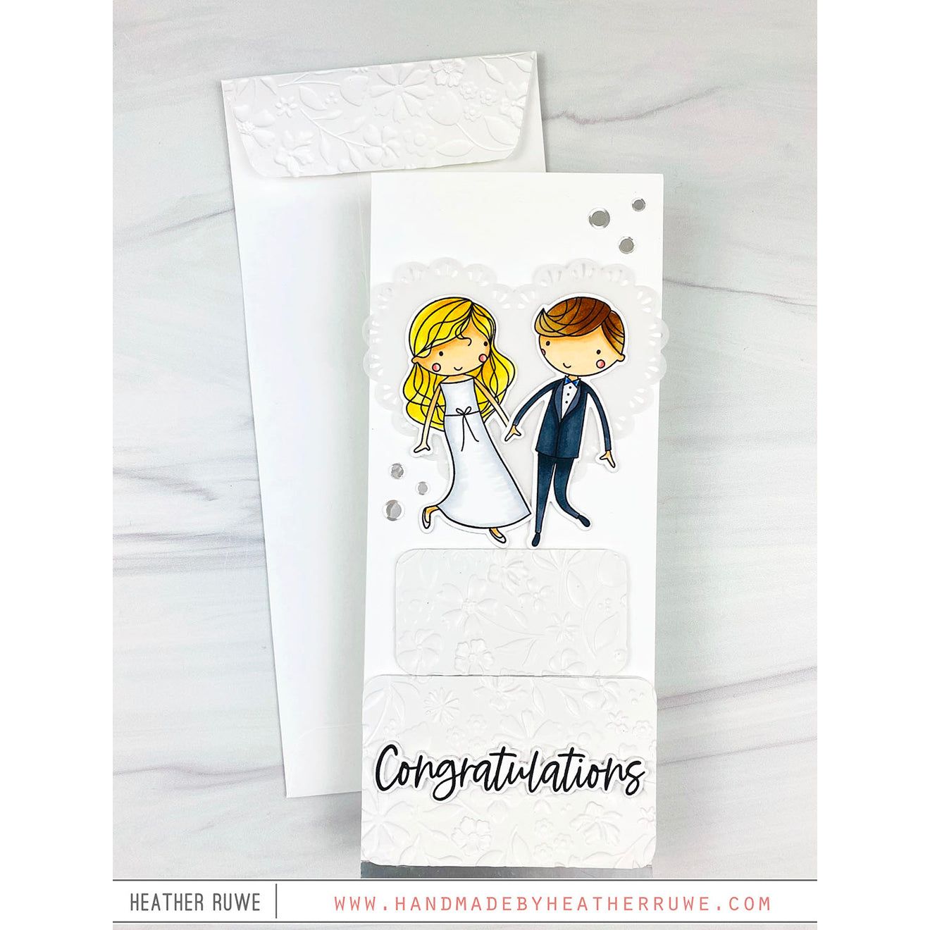 Simon Says Stamp To the Happy Couple Greetings Wafer Dies 1080sdc Celebrate Wedding Card | color-code:ALT06