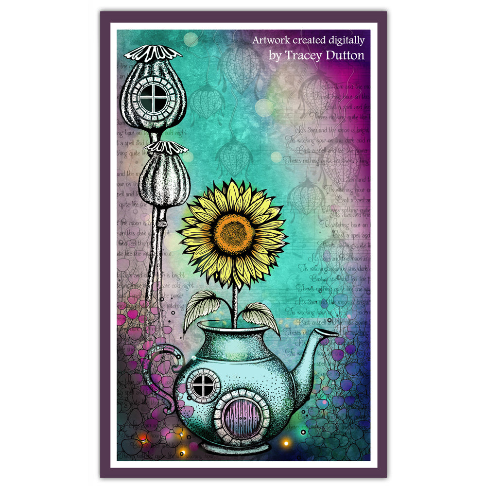Lavinia Stamps Poppy Dwellings Clear Stamps lav988
