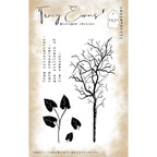 Tracy Evans Boutique Designs Silhouettes A7 Clear Stamps te38