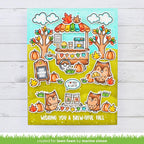 Lawn Fawn Tiny Sentiments: Coffee Clear Stamps lf3498 Brew-tiful