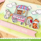 Lawn Fawn Treat Cart Clear Stamps and Dies Set Coolest FriendLawn Fawn Treat Cart Clear Stamps and Dies Set Coolest Friend