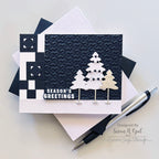 Simon Says Stamp Trees And Stars Wafer Dies sssd112888c Season Of Wonder Christmas Card